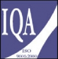 Сертификационно лого IQA-ISO9001:2000