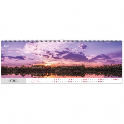 Многолистов календар 680x240 mm