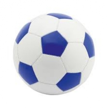 Делко футболна топка-синя