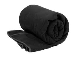 Баялакс микрофибърна кърпа черна