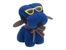 Rustuff микрофибърна кърпа синя