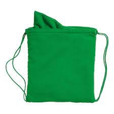Микрофибърна чанта за хавлии и микрофибърна кърпа Kirk зелена