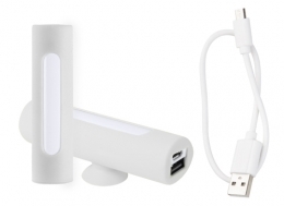 "Khatim" USB power bank white