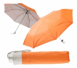 Сгъваем ръчен чадър с калъф - АР761350-03,  оранж