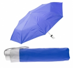  име:  Сгъваем ръчен чадър с калъф - АР761350-06, син