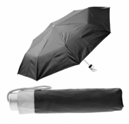  име:  Сгъваем ръчен чадър с калъф - АР761350-10, черен