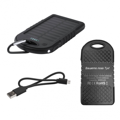 Lenard USB power bank 4000 mAh черна