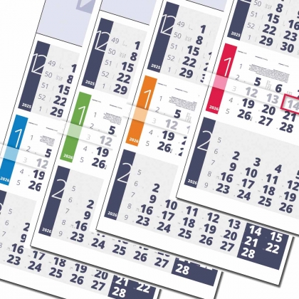 Работни бизнес календари Лайт 3 тела