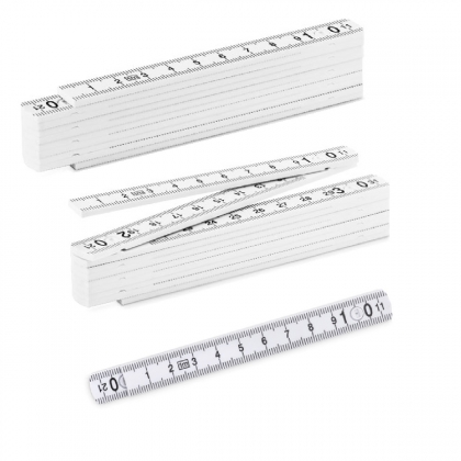 Сгъваема дърводелска линийка 1 м, фибростъкло