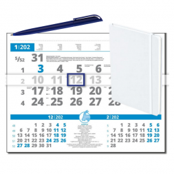 с химикалка и бележник