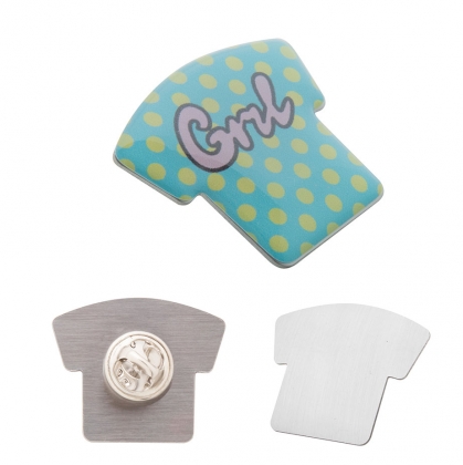 Метална значка "Трик" за тениска