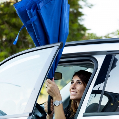 Чадъри с обратно отваряне