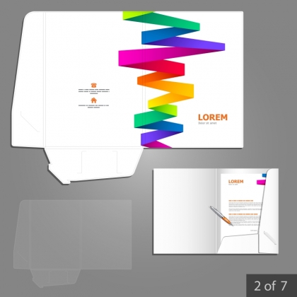 Папки със сгънат джоб