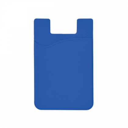 Силиконов калъф за смартфон - син
