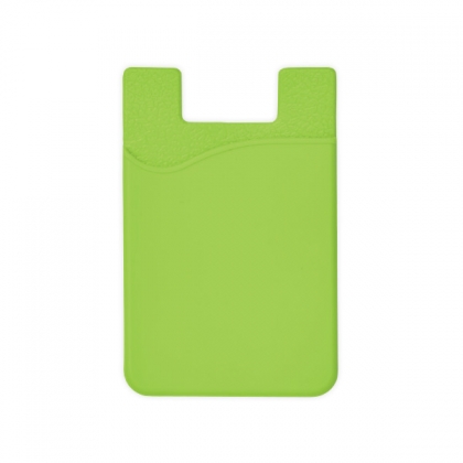 Силиконов калъф за смартфон - зелен
