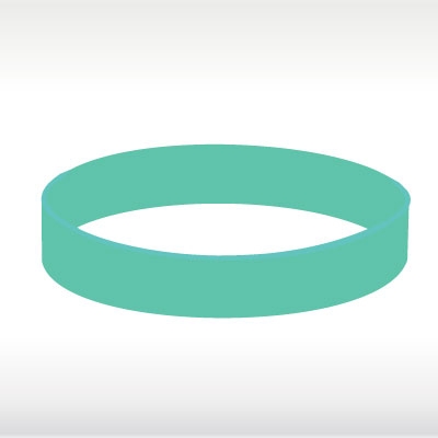 Светло зелени силиконови гривни