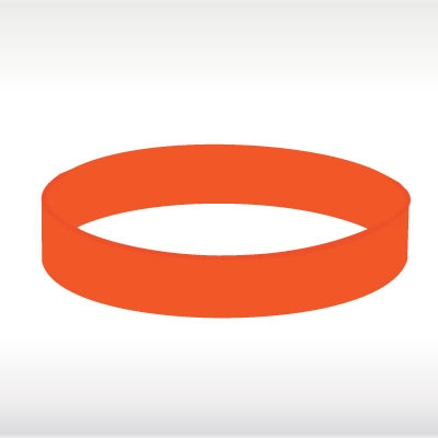 Оранжеви силиконови гривни