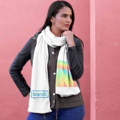 Рекламни шалове и бандани за реклама с щамповане на надпис, лого и реклама