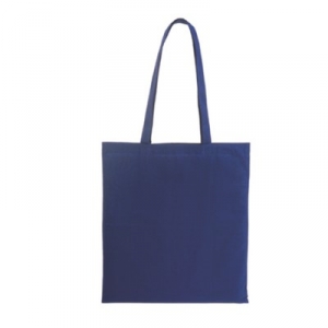 Памучна торбичка синя